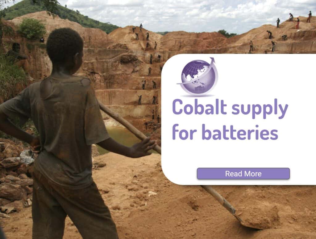 cobalt in batteries supply