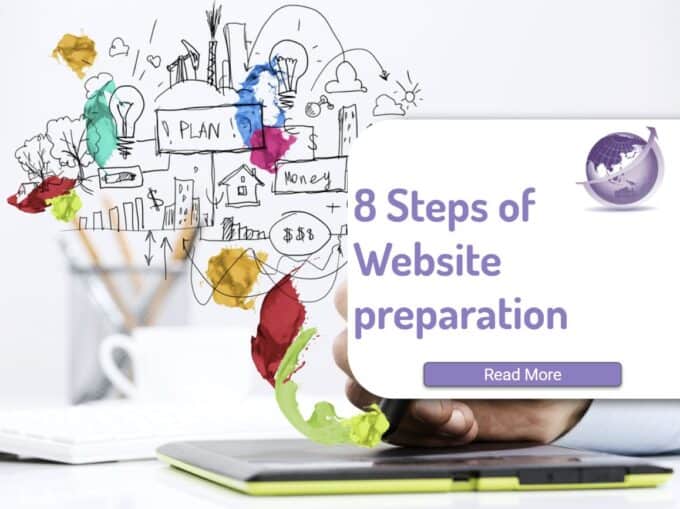 8 Steps in Website Preparation - Optimistic Storm