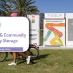 home and community battery storage provides support for cheaper power