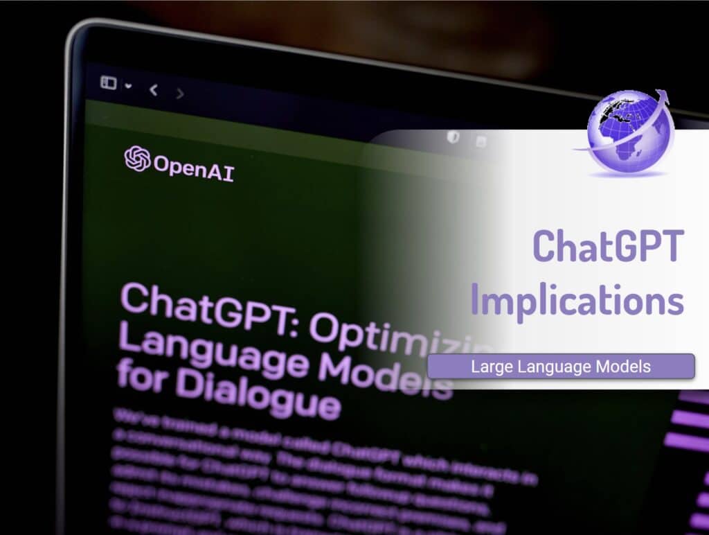 disruption with chatGPT large language models