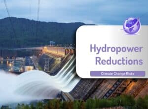 hydropower reduction from Climate Change