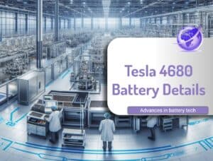 Tesla 4680 battery Details