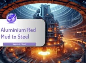 steel from aluminium waste