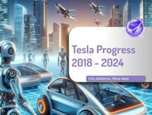 Tesla acheivments since 2018 to mid 2024
