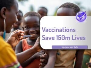Vaccinations saved 150 million lives