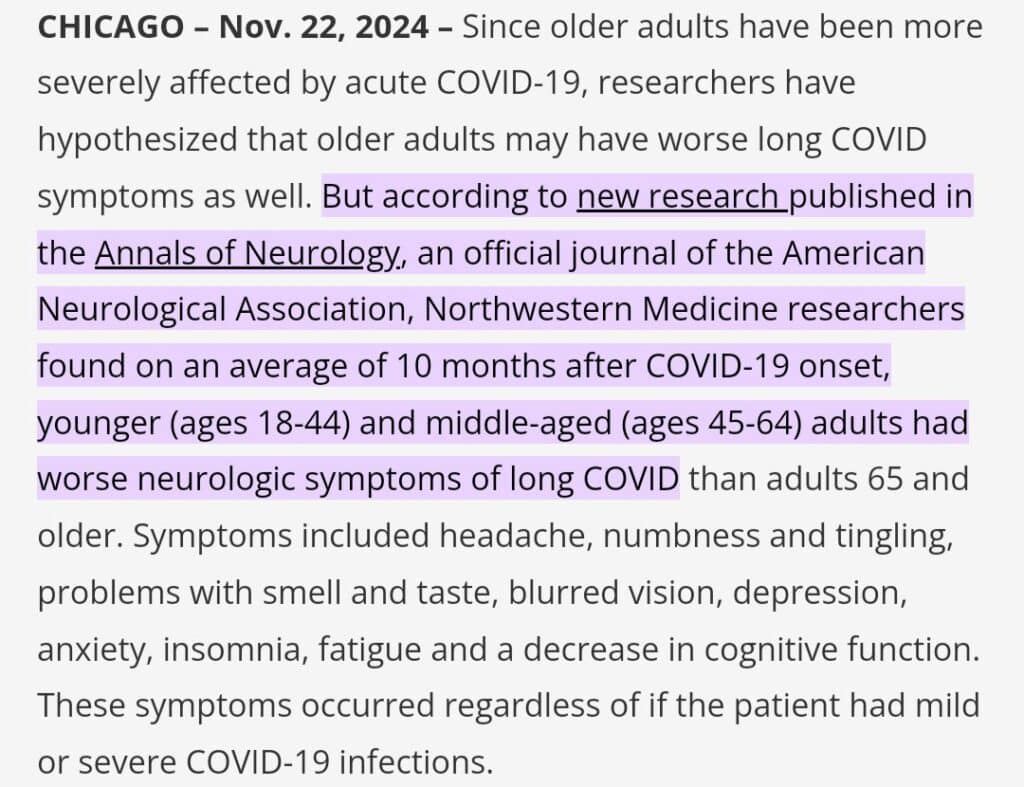 long covid impacts