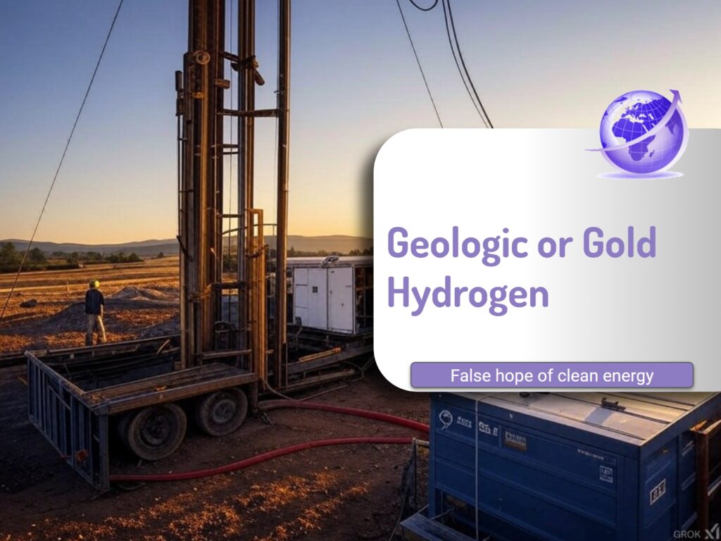 Geologic or Gold hydrogen