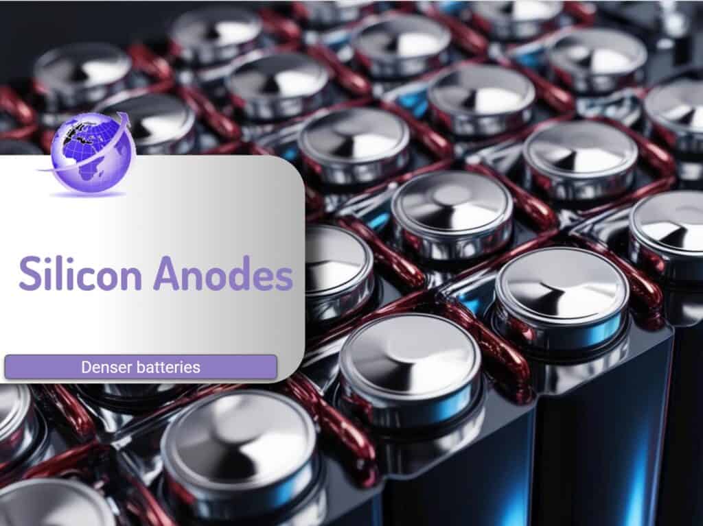 Group14 silicon anode batteries