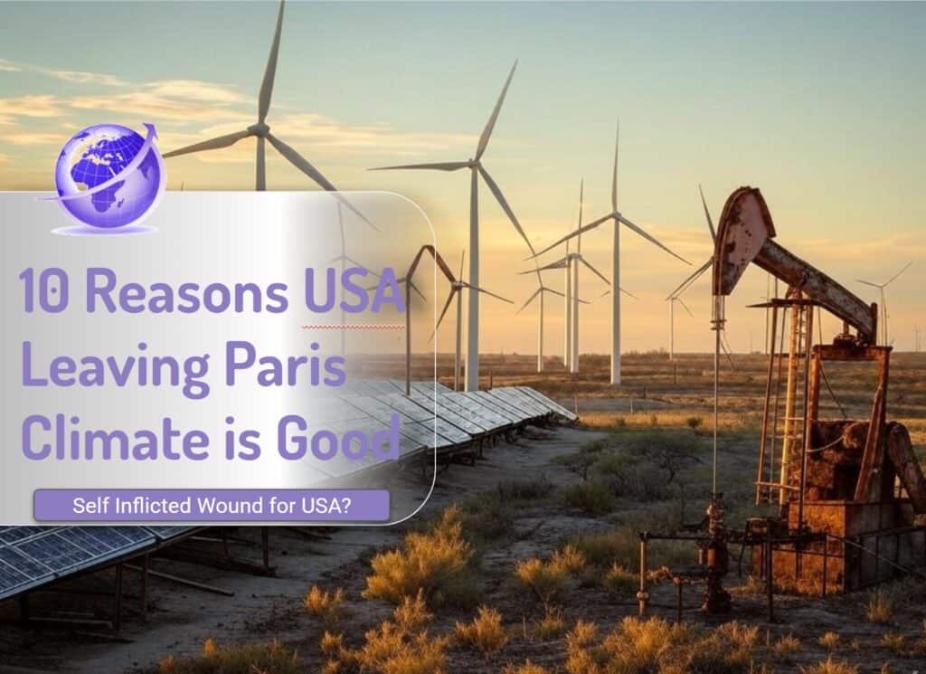 10 reasons USA leaving climate agreement is good