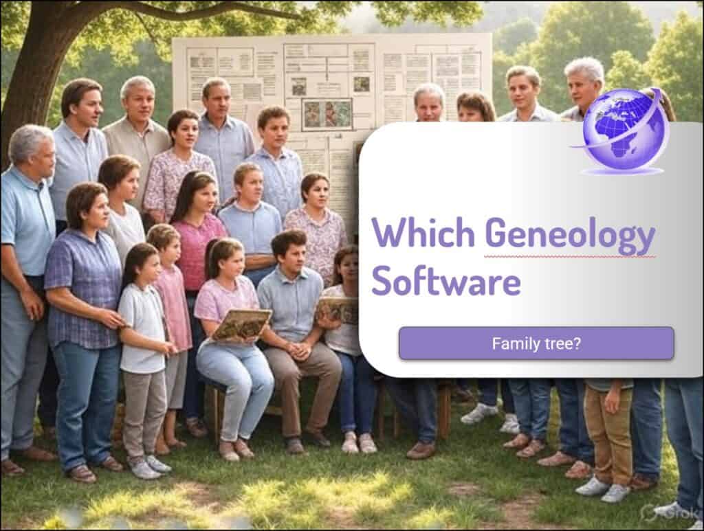 Which geneology software to use