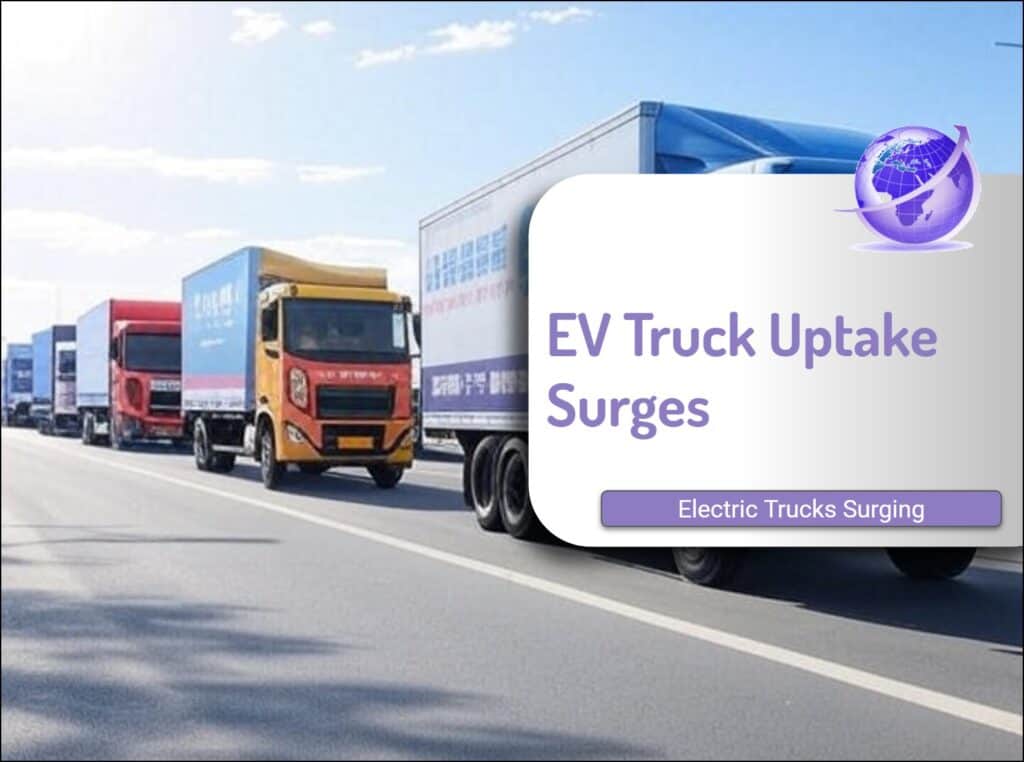 EV truck uptake surges